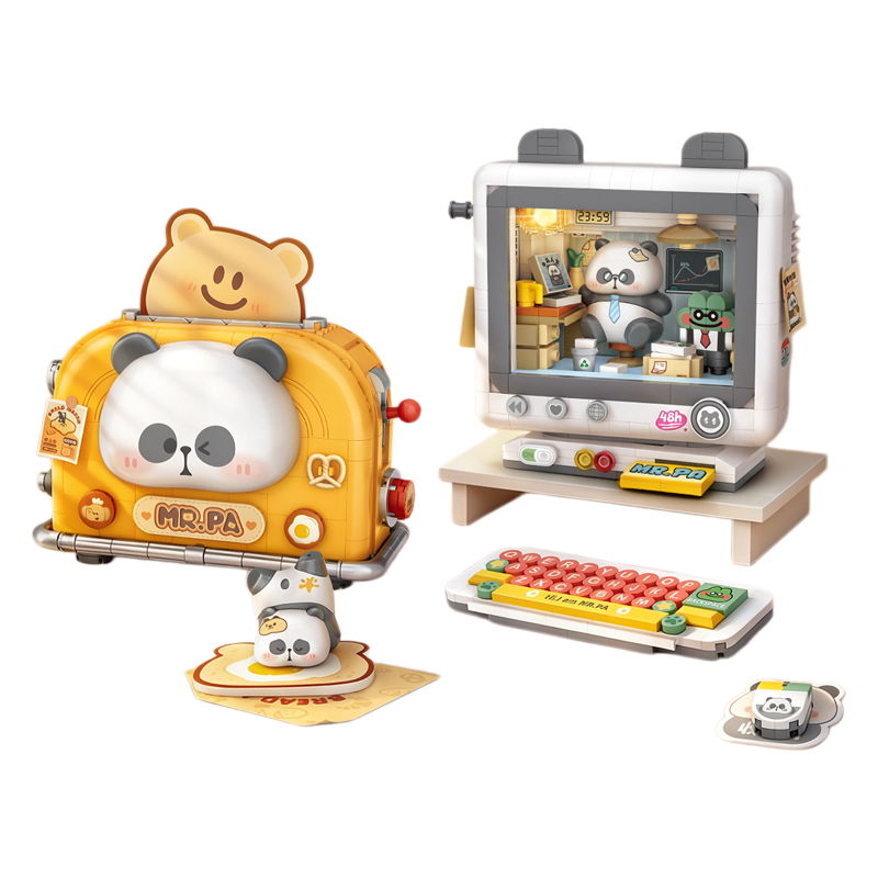 Kids Educational Computer - Conjunto de Blocos de Montar LOZ,