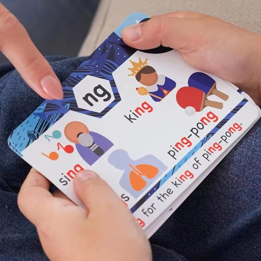 Phonics Card Game - ROSQ Phonics Sight Words Flash Cards