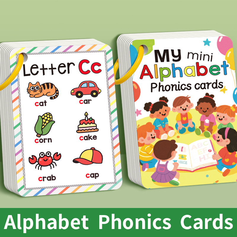 Phonics Card Game - Cartões de Fonética do Alfabeto para