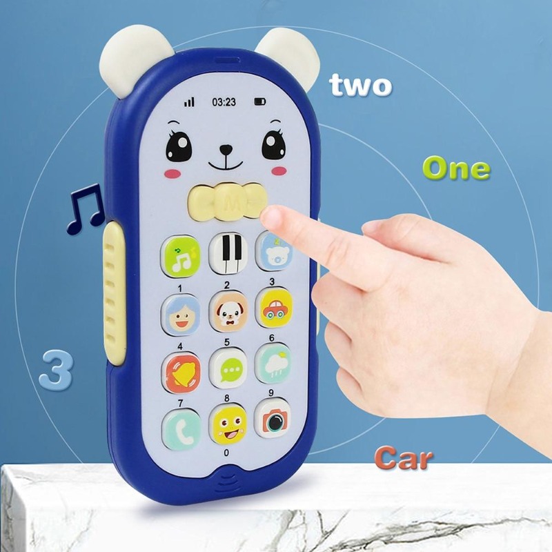 Kids Education Mobile - Telefone de Brinquedo para Bebês, Máquina
