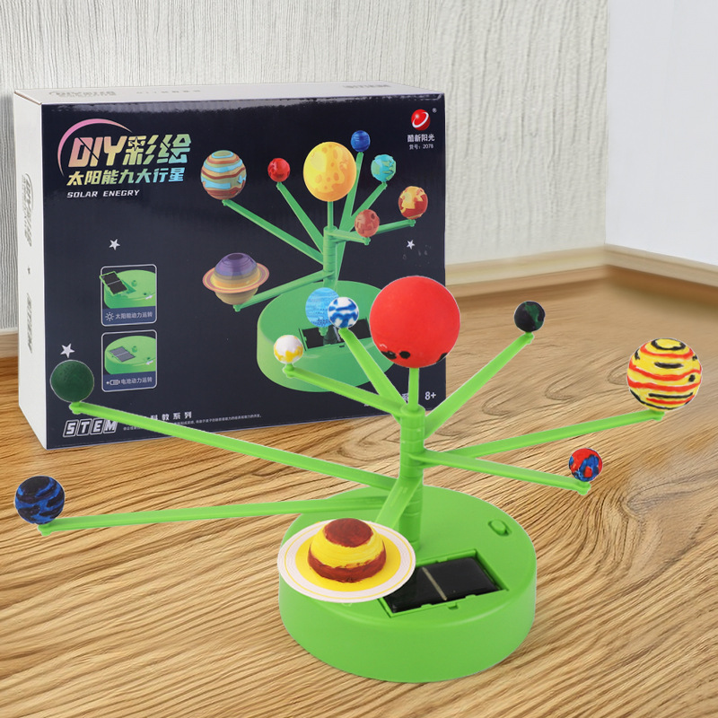 Kids Education System - Brinquedo do sistema solar elétrico para