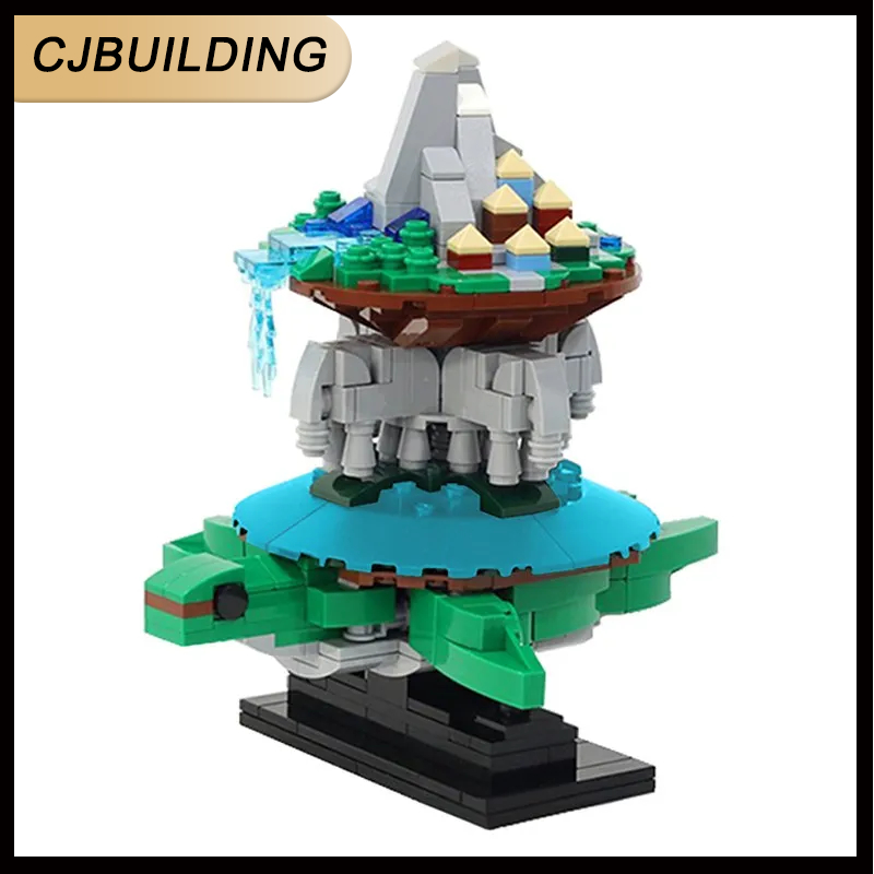 Kinetic Kids Education - Moc-Criativo Rotating Kinetic Sculpture Building Blocks,