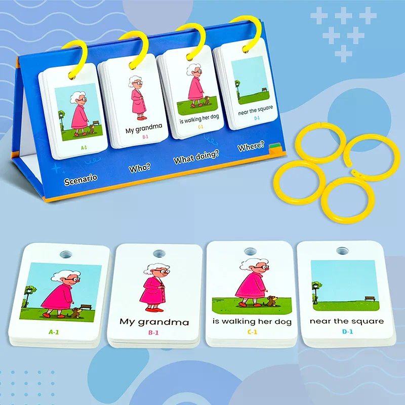 Phonics Card Game - Conjunto de Calendário de Bolso para
