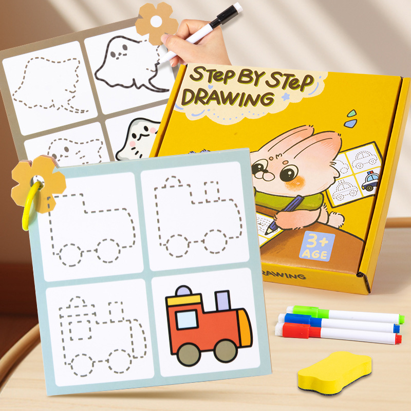 Kids Education Steps - Crianças montessori desenho brinquedos passo a