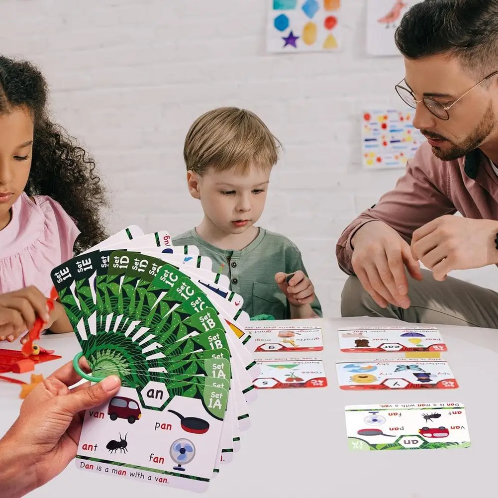 Phonics Card Game - ABLJ Phonics Sight Words Flash Cards