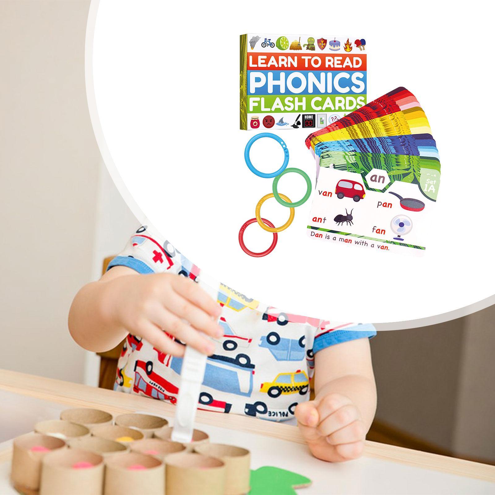 Phonics Card Game - Jogo fonético palavras de visão aprendizagem