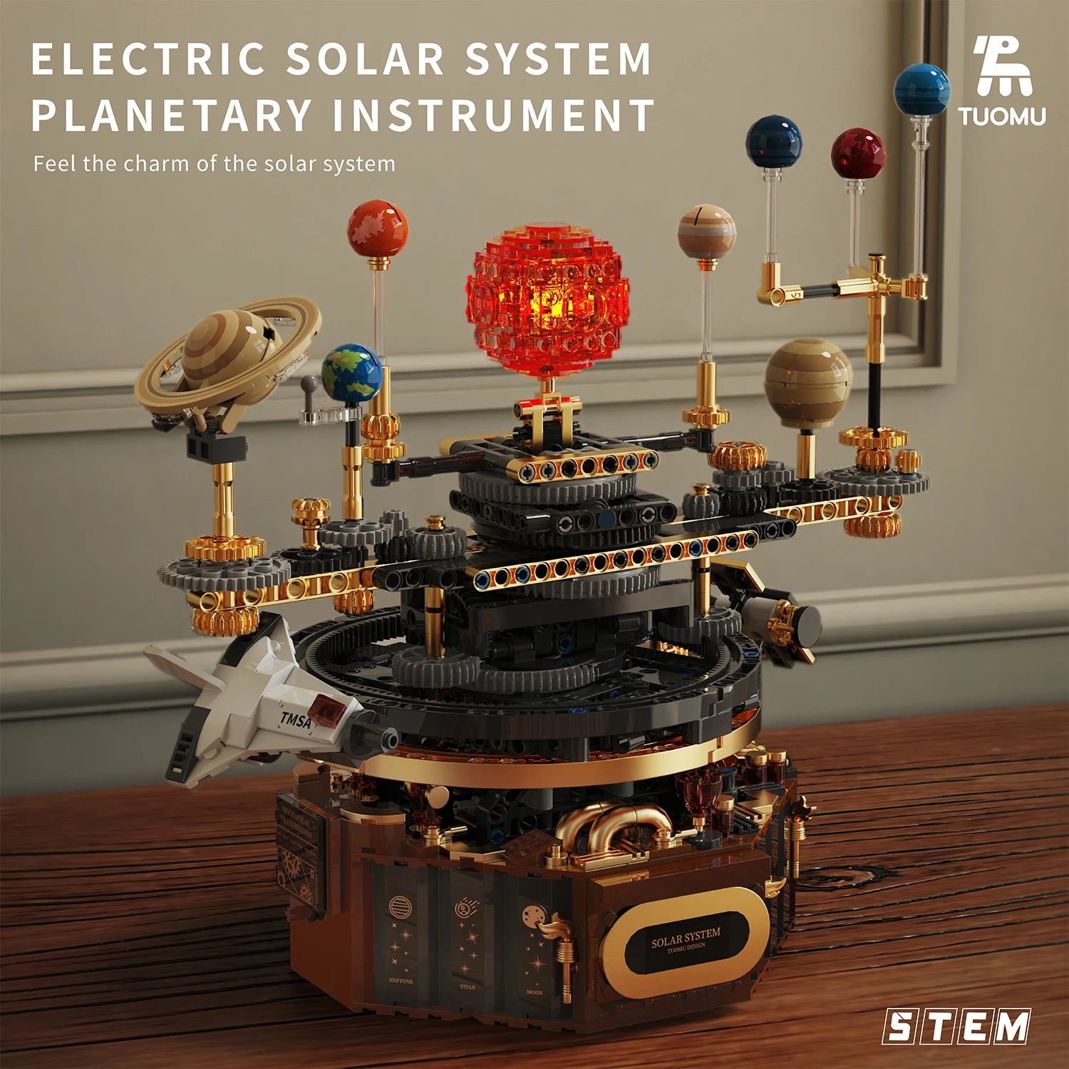 Kids Education System - Blocos de construção de sistema solar
