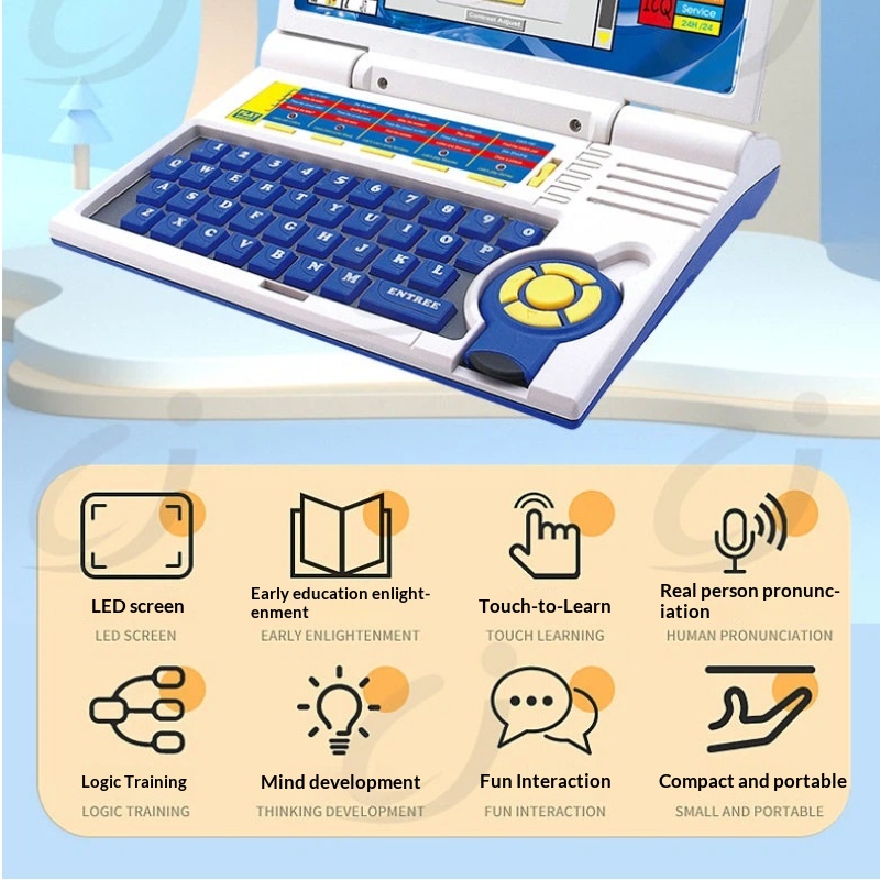 Novo Laptop Educacional em Ing - Kids Educational Computer avaliação e preço
