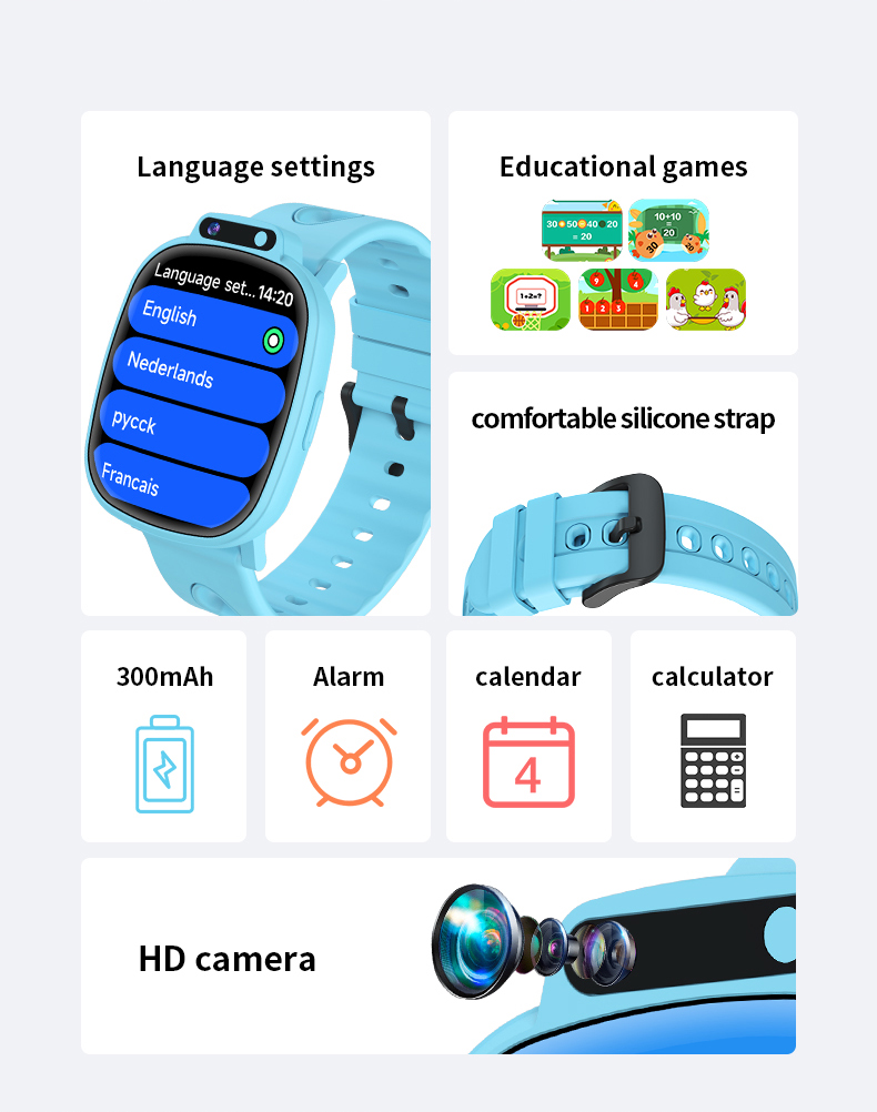 Novo Relógio Inteligente para  - Kids Education Steps avaliação e preço