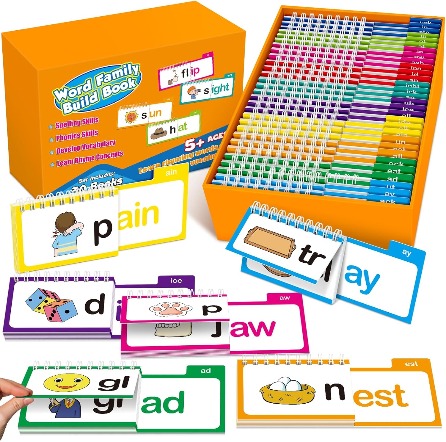 Cartões de Flashcards de Fonét - Phonics Card Game avaliação e preço