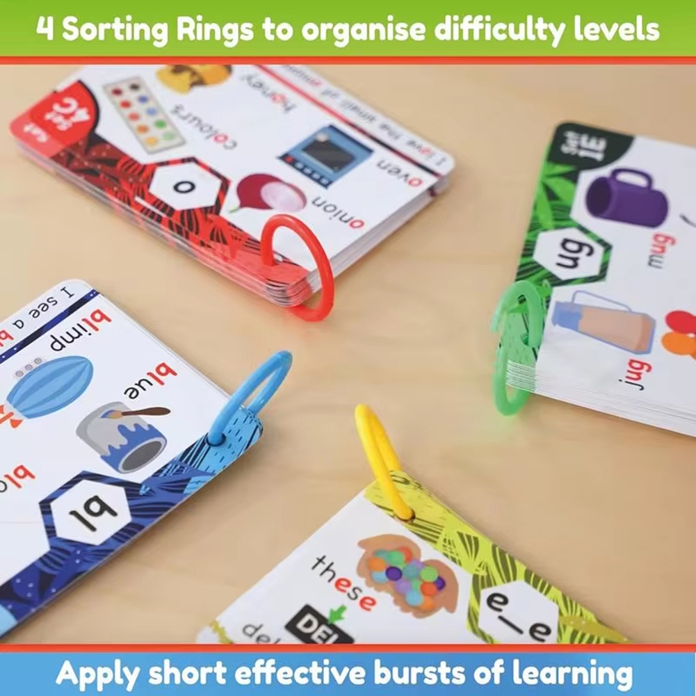 ROSQ Phonics Sight Words Flash - Phonics Card Game avaliação e preço