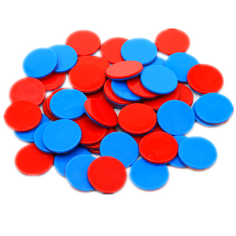 Montessori 25mm vermelho azul  - Kids Education Help avaliação e preço