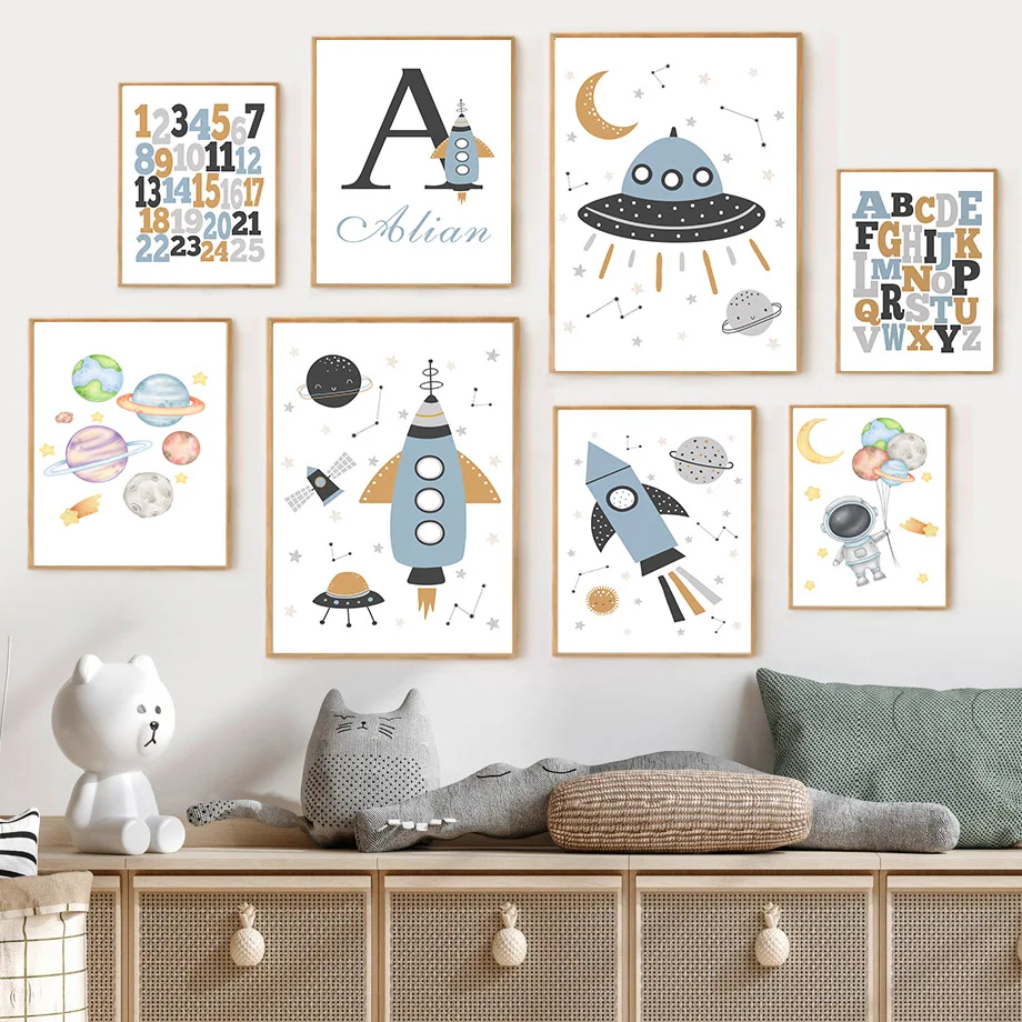 Arte de Parede Personalizada c - Kids Education System avaliação e preço