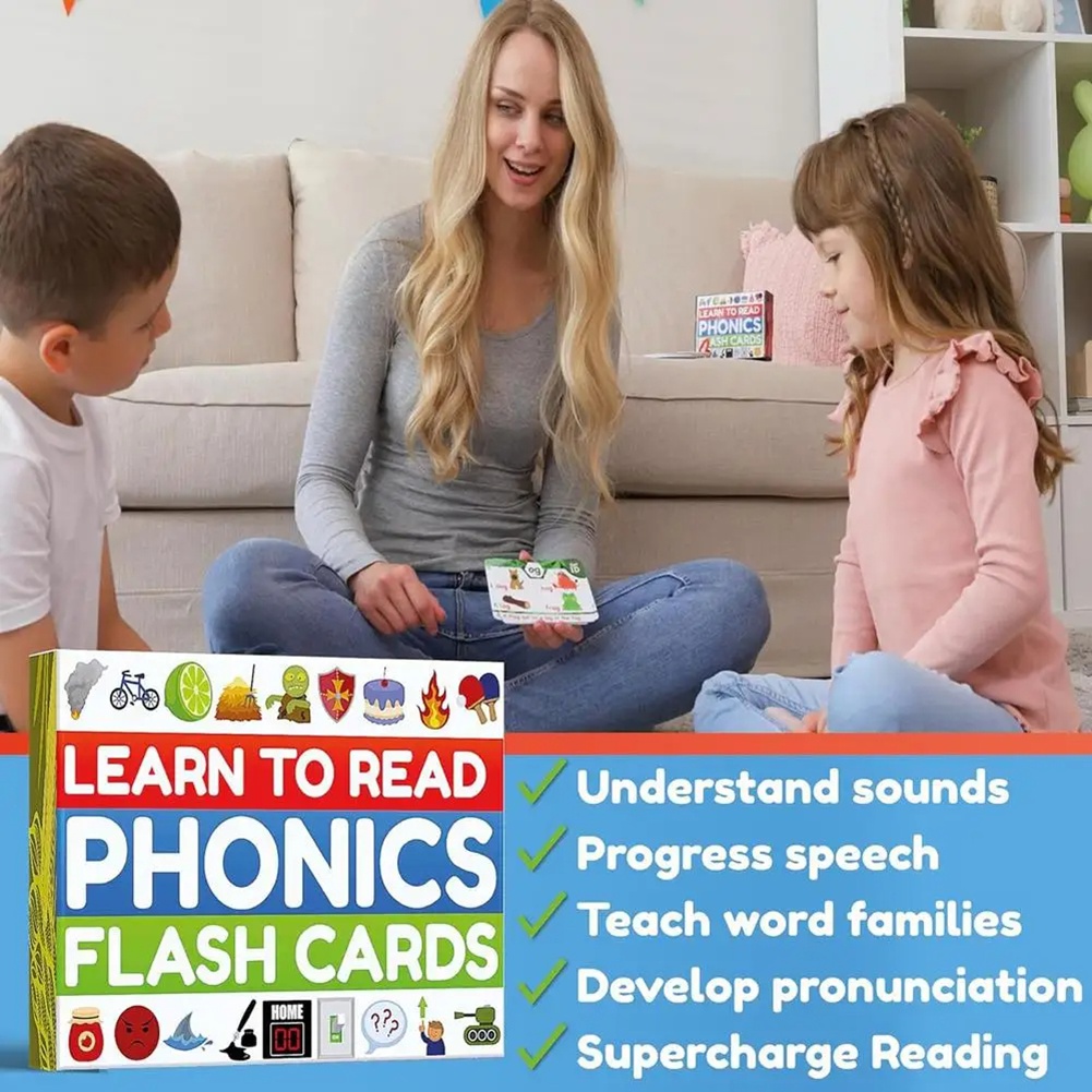 ABLJ Phonics Sight Words Flash - Phonics Card Game avaliação e preço