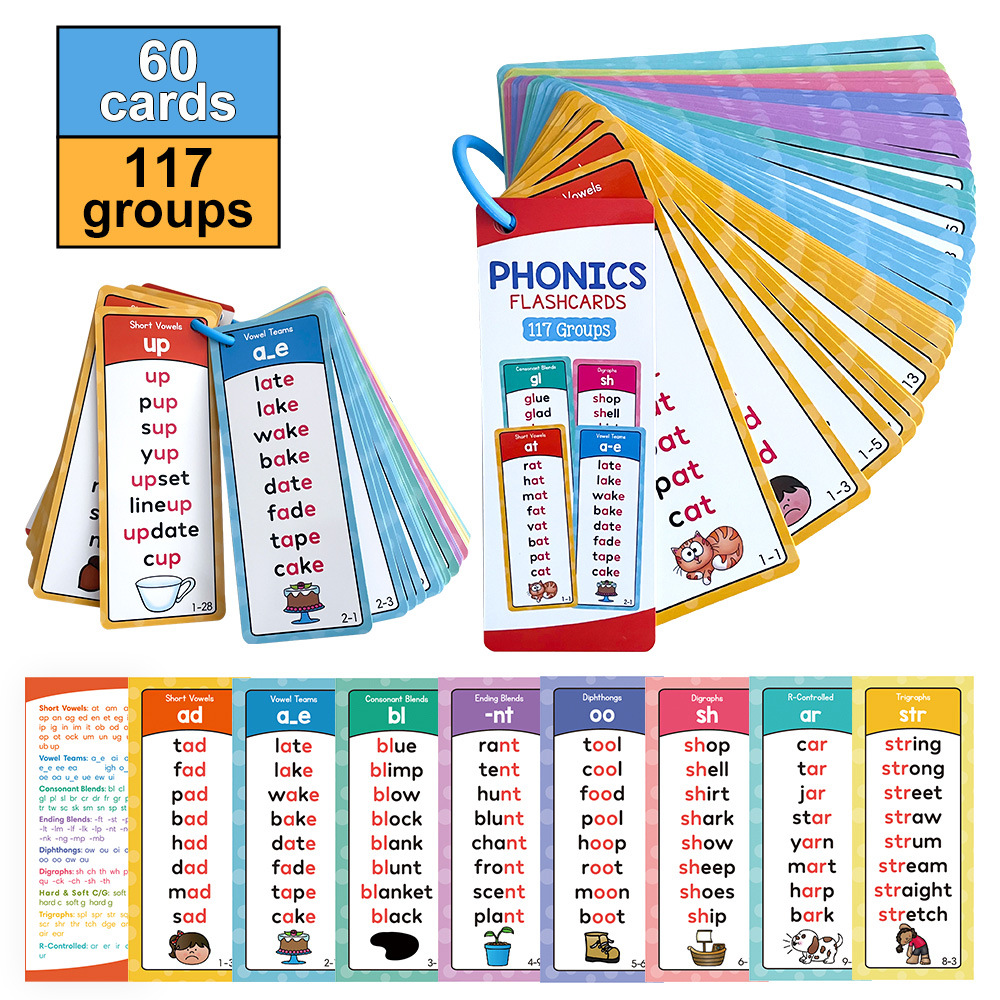 Portátil inglês ortografia nat - Phonics Card Game avaliação e preço