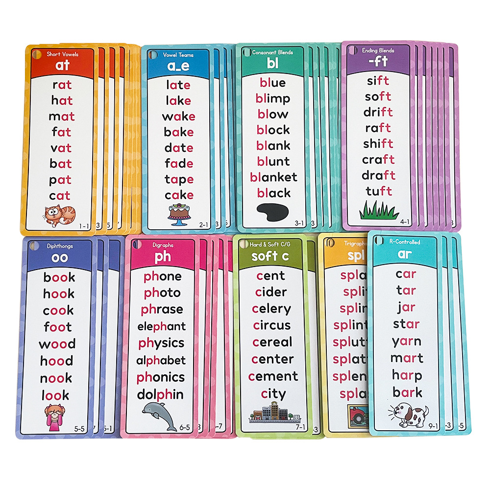 Portátil inglês ortografia nat - Phonics Card Game avaliação e preço