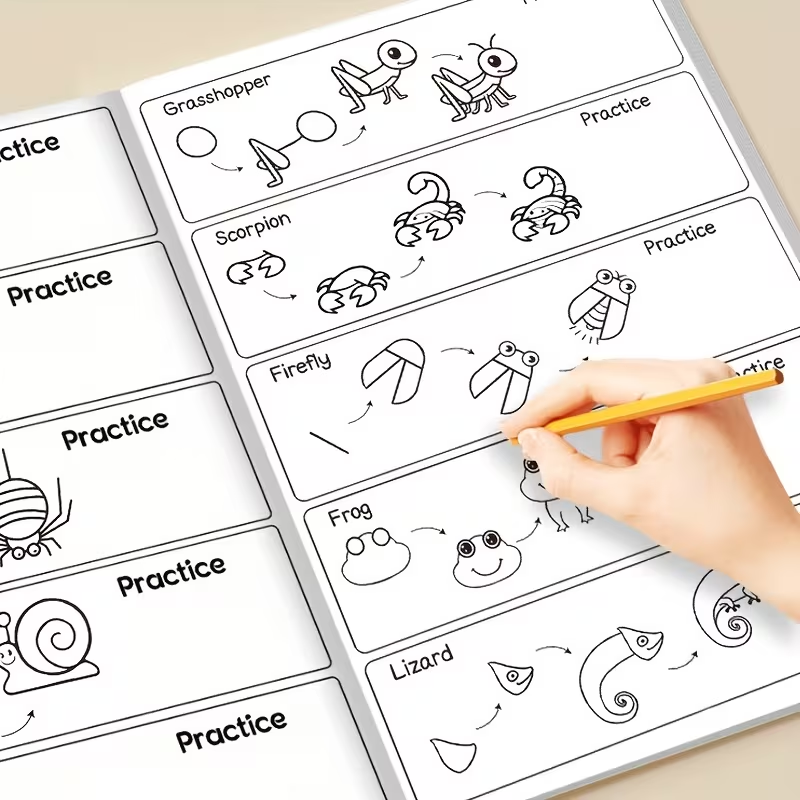Livro de desenho para crianças - Kids Education Steps avaliação e preço